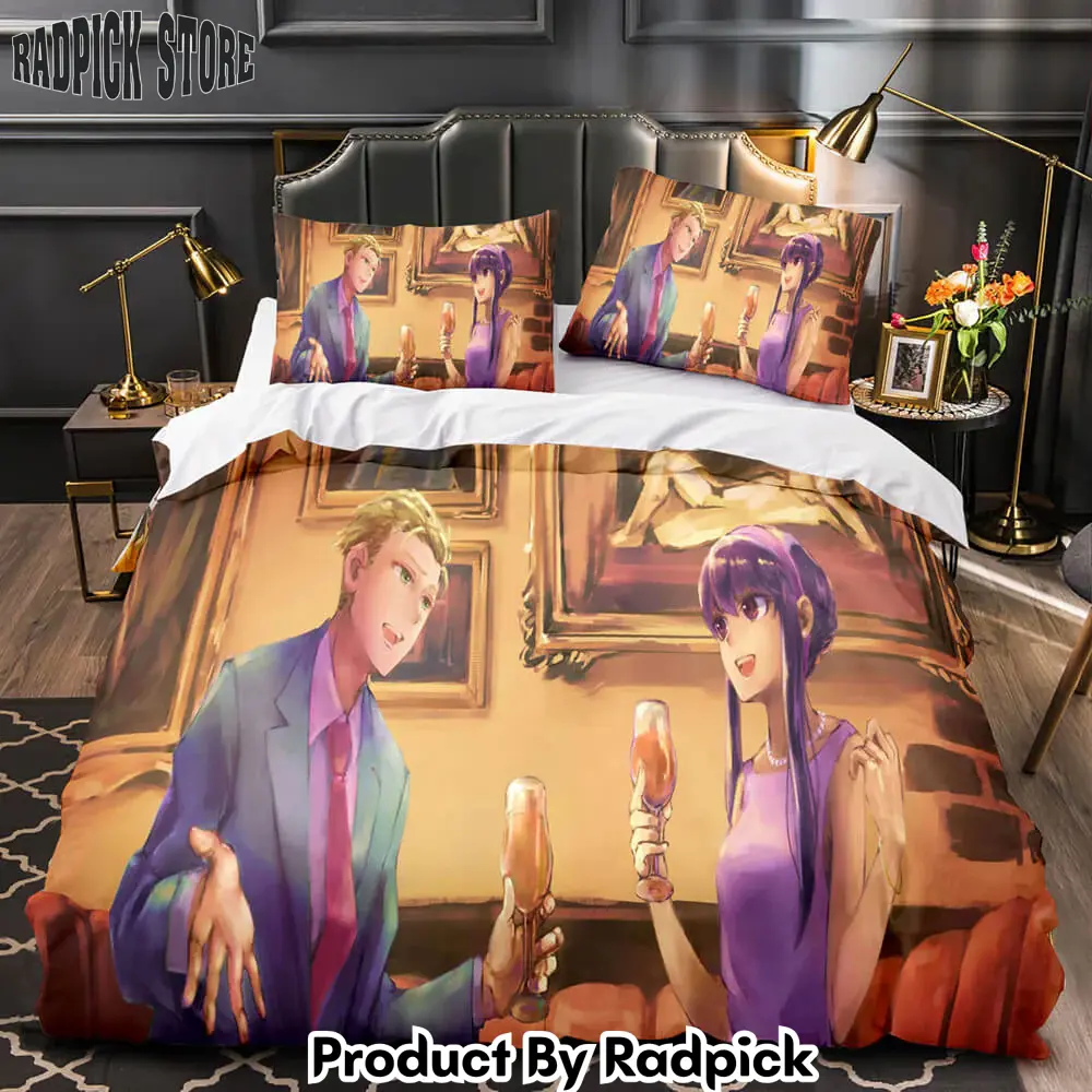 Spy x family bedding set quilt duvet cover bed sheet for room decoration  rp0427411